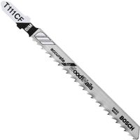 BOSCH POWER TOOLS T111CF 4" 8Tpi Bim Jig Saw Blade W/Bosch Sha (5 EA)