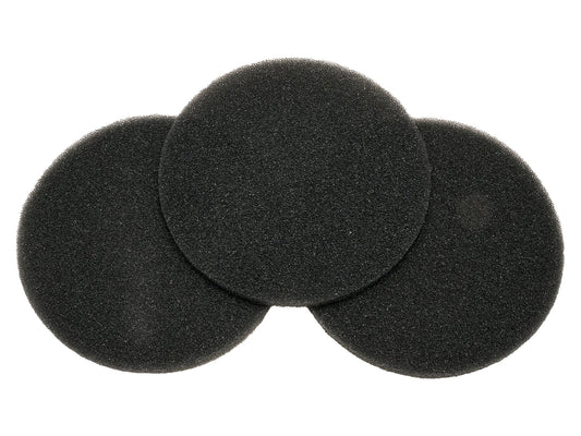 Metrovac 120-141730 Foam Filters - Pack Of 3