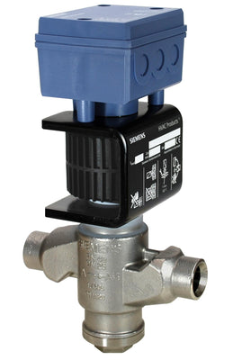 Siemens MVS661.25-1.0N 2-PORT REFRIG VALVE, PN 63, DN25, 1.0KVS, 24VAC/DC, 0/2...10 VDC / 0/4...20 MA