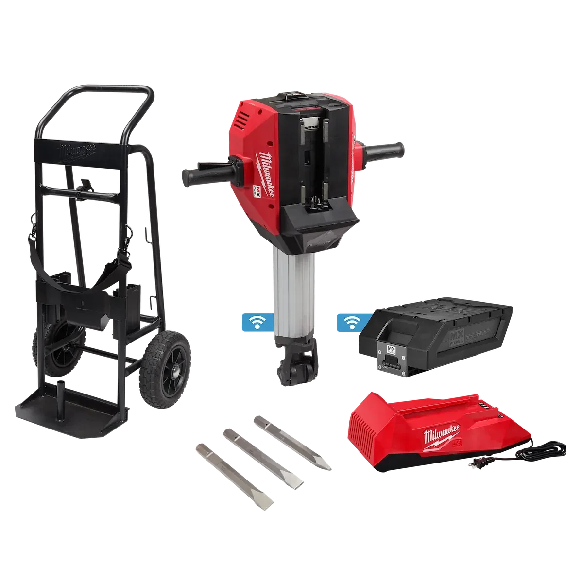 Milwaukee Tool MXF368-1XC MX Fuel Demolition Breaker, 1 EA