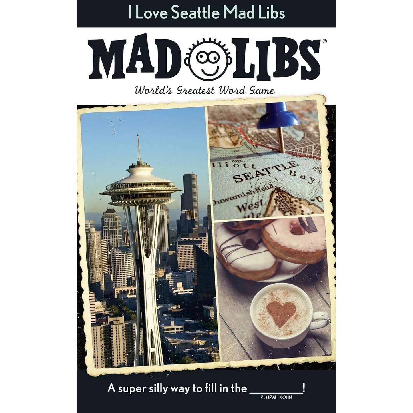 Paradise Clay RAN667 Mad Libs - I Love Seattle - World's Greatest Word Game - Paperback Book