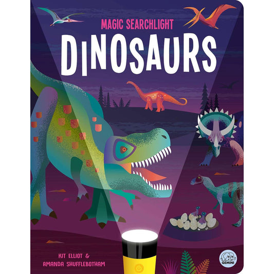 Paradise Clay PGW298 Magic Searchlight - Dinosaurs - Book