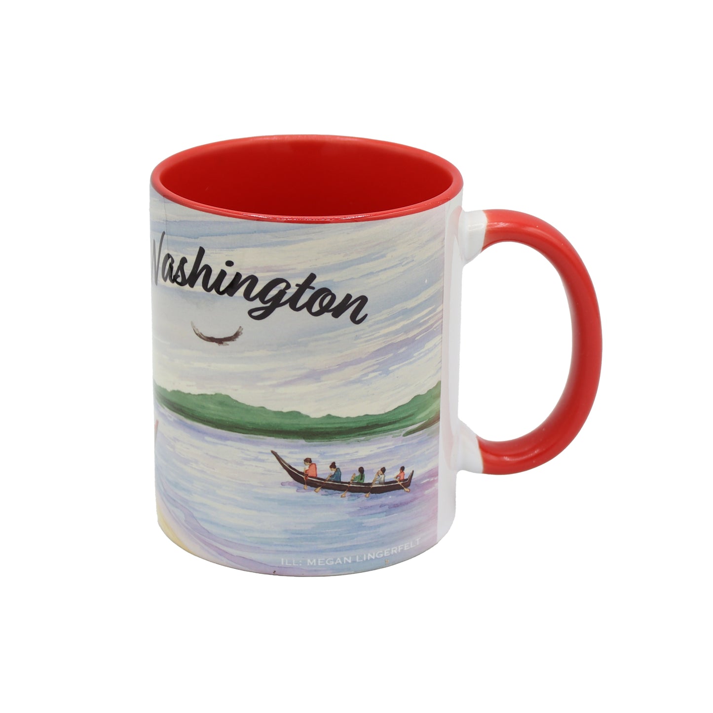 Paradise Clay CCMC01 Makah Canoes - Ceramic Coffee Cup
