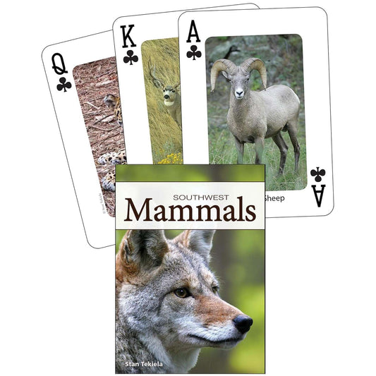 Paradise Clay AVK176 Mammals of the Southwest Playing Cards
