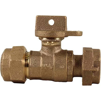 A.Y. McDonald 5182-338 76110Mwq 1X3/4X3/4 Ball Valve L/Chk Cts X Meter -Nl