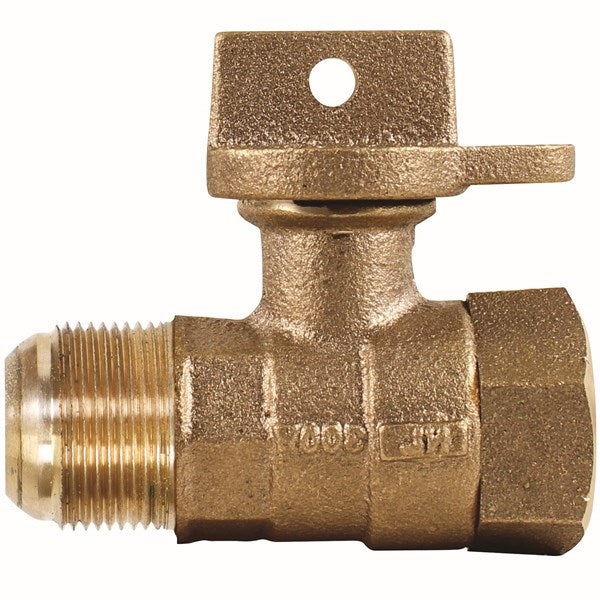 A.Y. McDonald 5144-222 76102Wl 3/4X4.12 Ball Curb Flare L/Nut X Fnpt -Nl