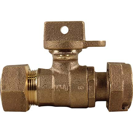 A.Y. McDonald 5142-194 76100Mwt 1X3/4X3/4 Ball Valve Cts X Meter - Nl