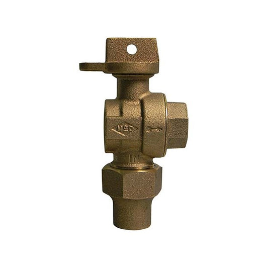 A.Y. McDonald 5139-447 74606Bl 3/4 Angle Bcurb Flr L/Nut X Fnpt -Nl