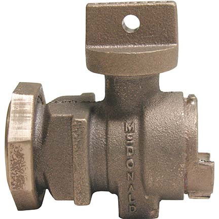 A.Y. McDonald 5177-009 76101X 3/4X5/8X5/8 Ball Valve Fnpt X Cr Box - Nl