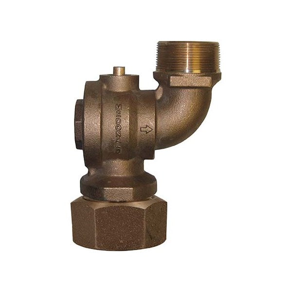 A.Y. McDonald 5131-464 76109Bt 2X1 1/2X2 Blowoff Offset Bv Cts X Mnpt-Nl