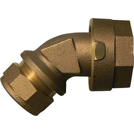 A.Y. McDonald 5122-369 74750Sql 1 Egth Bnd Fflr Swivel X Cts L/Nut-Nl