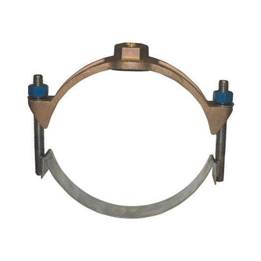A.Y. McDonald 4248-038 3835U 10X1 Ss Sgl Strap Saddle 11.10 X Awwa
