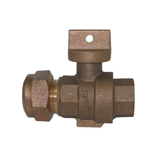 A.Y. McDonald 5142-336 76002Q 1 1/4 Stp&Drain Ball Curb Ctsxfnpt-Nl