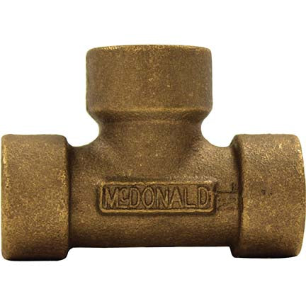 A.Y. McDonald 5142-235 74760F 1 1/2 Tee Fnpt X Fnpt X Fnpt - Nl
