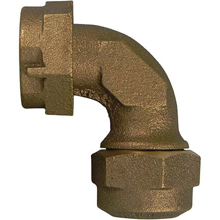 A.Y. McDonald 5182-020 74783Sq 3/4X3/4 Quarter Bend Meter X Cts-Nl