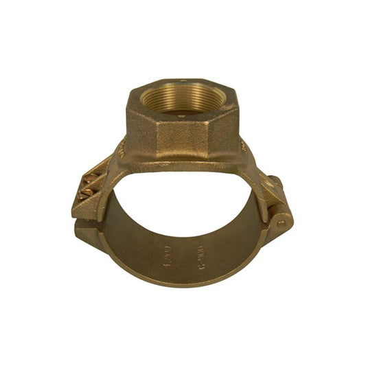 A.Y. McDonald 4168-041 3896 4X1 1/2 Hinged Saddle 2 Bolt 4.80 X Fnpt