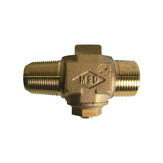 A.Y. McDonald 5114-100 73121 1 1/4 Plug Corp Awwa X Inc Mnpt 80W-Nl