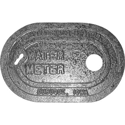 A.Y. McDonald 4175-164 75L3Sh Yokebox Lock Lid W/Offset Hole