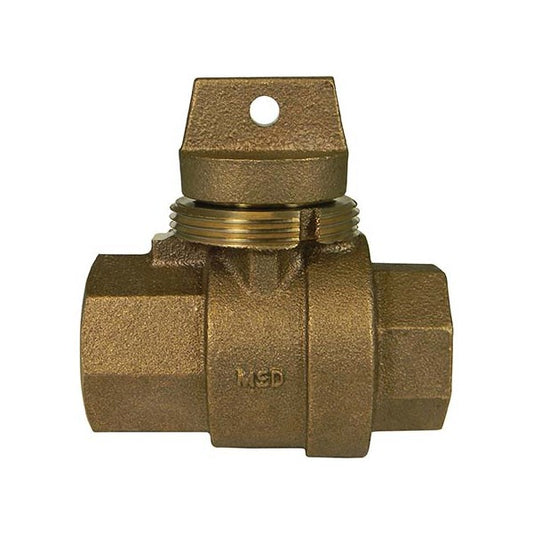 A.Y. McDonald 5142-366 76105 1 1/4 Minn Ball Curb Fnpt X Fnpt - Nl