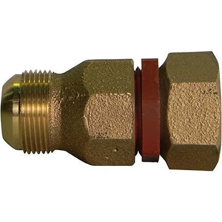 A.Y. McDonald 5121-018 74755Dbl 3/4 Adapter Db Flr L/Nut X Fflr -Nl
