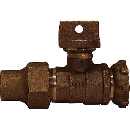 A.Y. McDonald 5146-183 76102Y 3/4X5/8X02 Ball Valve Flare X Yoke - Nl