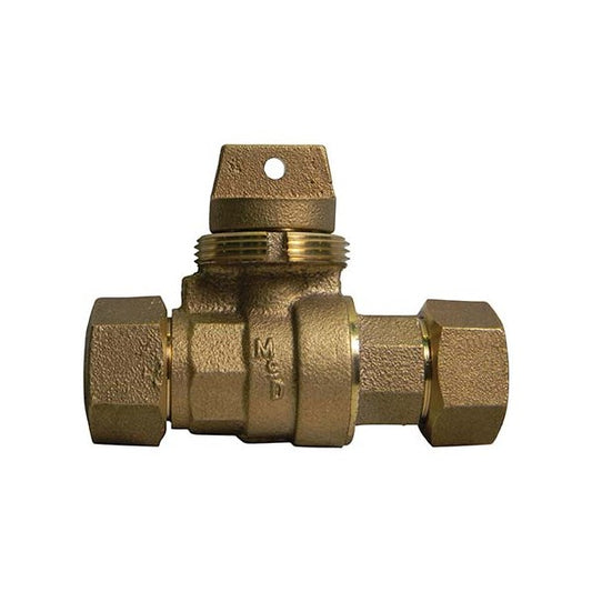 A.Y. McDonald 5143-116 76104T 1 1/4X1X1 Minn Ball Curb Cts X Cts - Nl