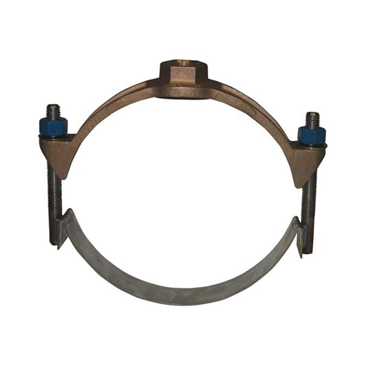 A.Y. McDonald 4148-144 3836 4X3/4 Ss Sgl Strap Saddle 4.80 X Fnpt