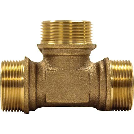 A.Y. McDonald 5122-130 74760P 1X2 Tee Mnpt X Mnpt X Mnpt - Nl