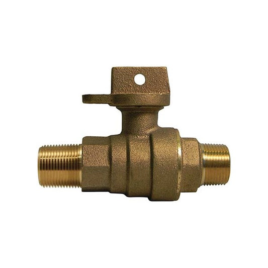 A.Y. McDonald 5146-343 76107Wp 3/4 Ball Curb Mnpt X Mnpt - Nl