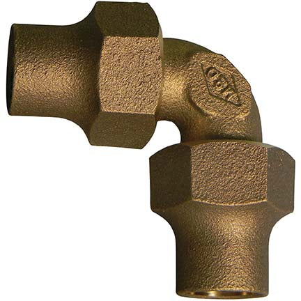 A.Y. McDonald 5120-024 74761L 3/4 Quarter Bend Flare X Flare L/Nuts-Nl