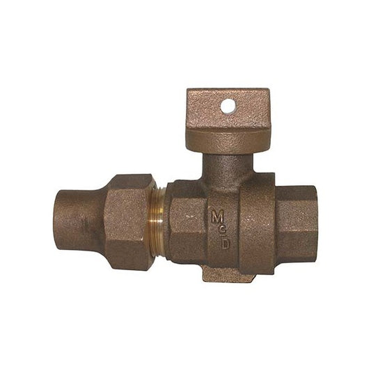 A.Y. McDonald 5142-335 76002 1 1/4 Stp&Drain Ball Curb Flrxfnpt-Nl