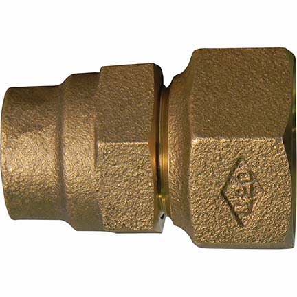 A.Y. McDonald 5142-272 74755G 1X1 1/4 Adapter Cts X Female Flr -Nl