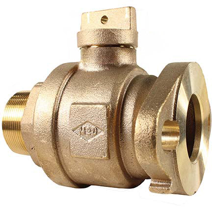 A.Y. McDonald 5149-355 76107M 2 Ball Valve Mnpt X Flange - Nl