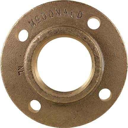 A.Y. McDonald 5131-444 7610R 4 Round 8 Hole Flange X Fnpt - Nl