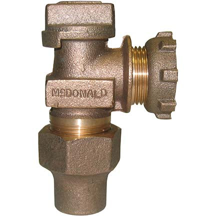 A.Y. McDonald 5146-303 74602Dbyd 1X04 Angle Plug Valve Db Flrxyoke - Nl