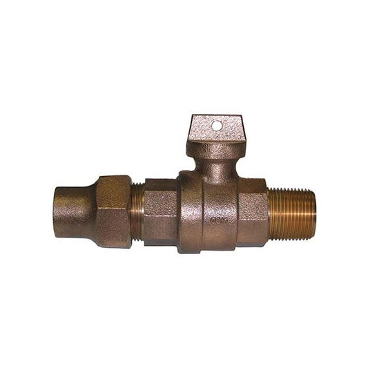 A.Y. McDonald 5142-482 76107C 2 Ball Curp Flare X Mnpt - Nl
