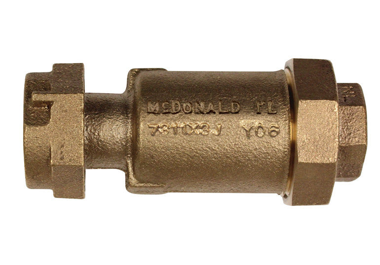 A.Y. McDonald 5122-099 7311X3Jf 43 Inline Dlchk 3/4Mtrx3/4Fnpt-Nl