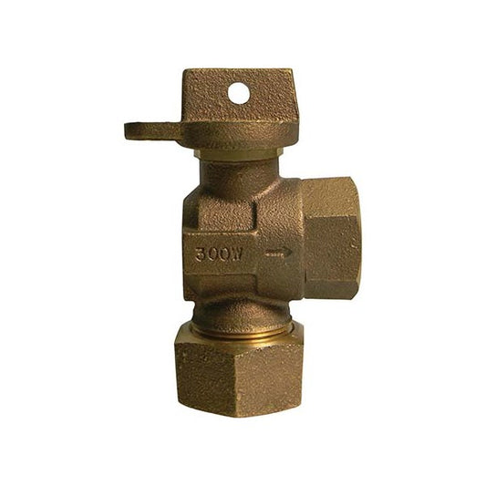 A.Y. McDonald 5139-043 74646Bt 3/4 Angle Ball Curb Sp Cts X Fnpt-Nl
