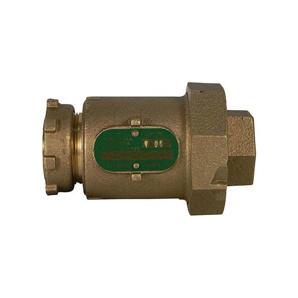 A.Y. McDonald 5135-476 711-4Yf 44 Inline Dual Chk 1 Yokex1 Fnpt-Nl