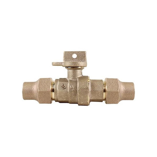 A.Y. McDonald 5139-100 76100W 3/4 Ball Curb Flare X Flare - Nl