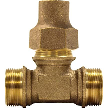 A.Y. McDonald 5120-176 74763 3/4X1 Tee Mnpt X Mnpt X Flare -Nl