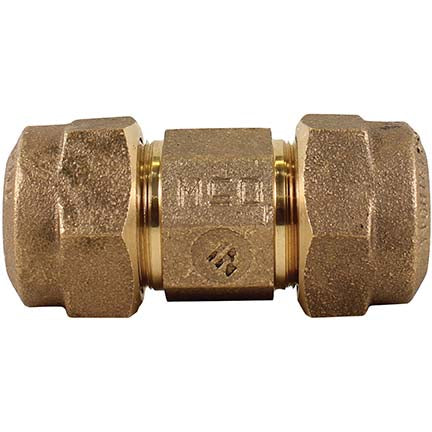A.Y. McDonald 5183-175 74758Ql 1 1/2 Coupling Cts X Cts L/Nuts-Nl