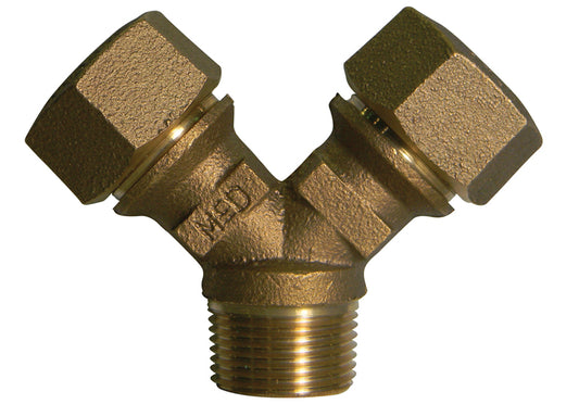 A.Y. McDonald 5125-165 708Ysmt 2X1 Y-Branch Mnpt X (Two) Cts -Nl