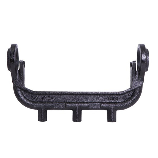 A.Y. McDonald 4139-314 14-2P Pronged Iron Yoke Bar-5/8X3/4 Meter Blk