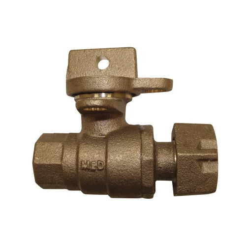 A.Y. McDonald 5133-019 74606B 1 Angle Ball Curb Flare X Fnpt - Nl