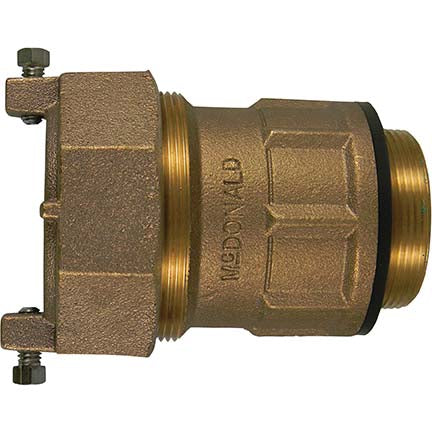 A.Y. McDonald 5124-081 7611-55 2 Adapter Male Meter X Ip - Nl