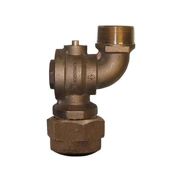 A.Y. McDonald 5131-465 76109Bq 2X1 1/2X2 Blowoff Offset Bv Cts X Mnpt-Nl