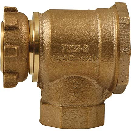 A.Y. McDonald 5134-054 7312-3Ye 33 Angl Cdchk 3/4 Yokex3/4 Fnpt-Nl