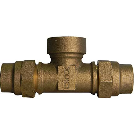 A.Y. McDonald 5120-492 74764G 1 1/2X3/4 Tee Cts X Cts X Fnpt - Nl