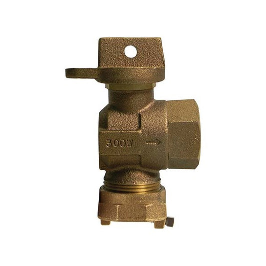 A.Y. McDonald 5132-372 74646B-55 3/4 Angle Ball Curb Sp Ip X Fnpt-Nl